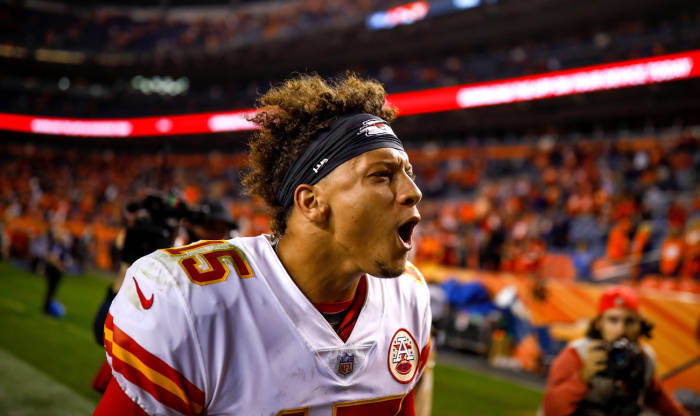 It’s not all quiet composure—the comeback road victory at division-rival Denver on Monday Night Football got Mahomes pumped.